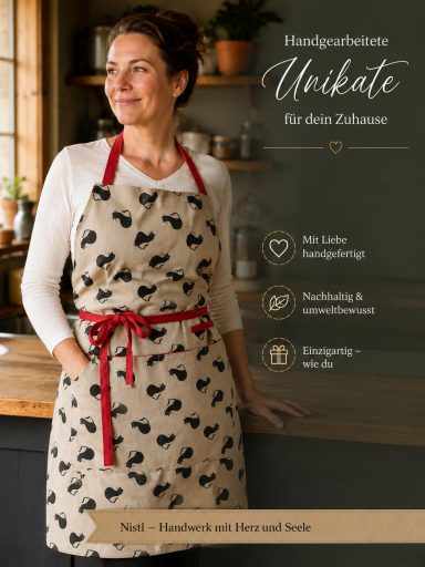Größenverstellbare Schürze 49,90 € Größenverstellbare Schürze 49,90 €