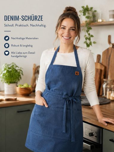 Größenverstellbare Schürze 49,90 € Größenverstellbare Schürze 49,90 €